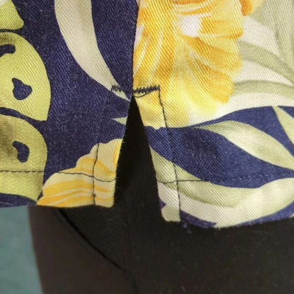 Kitty Rescue! Jamaica Bay Ladies Sleeveless Hawaiian Shirt 100% Rayon - Picture 12 of 12